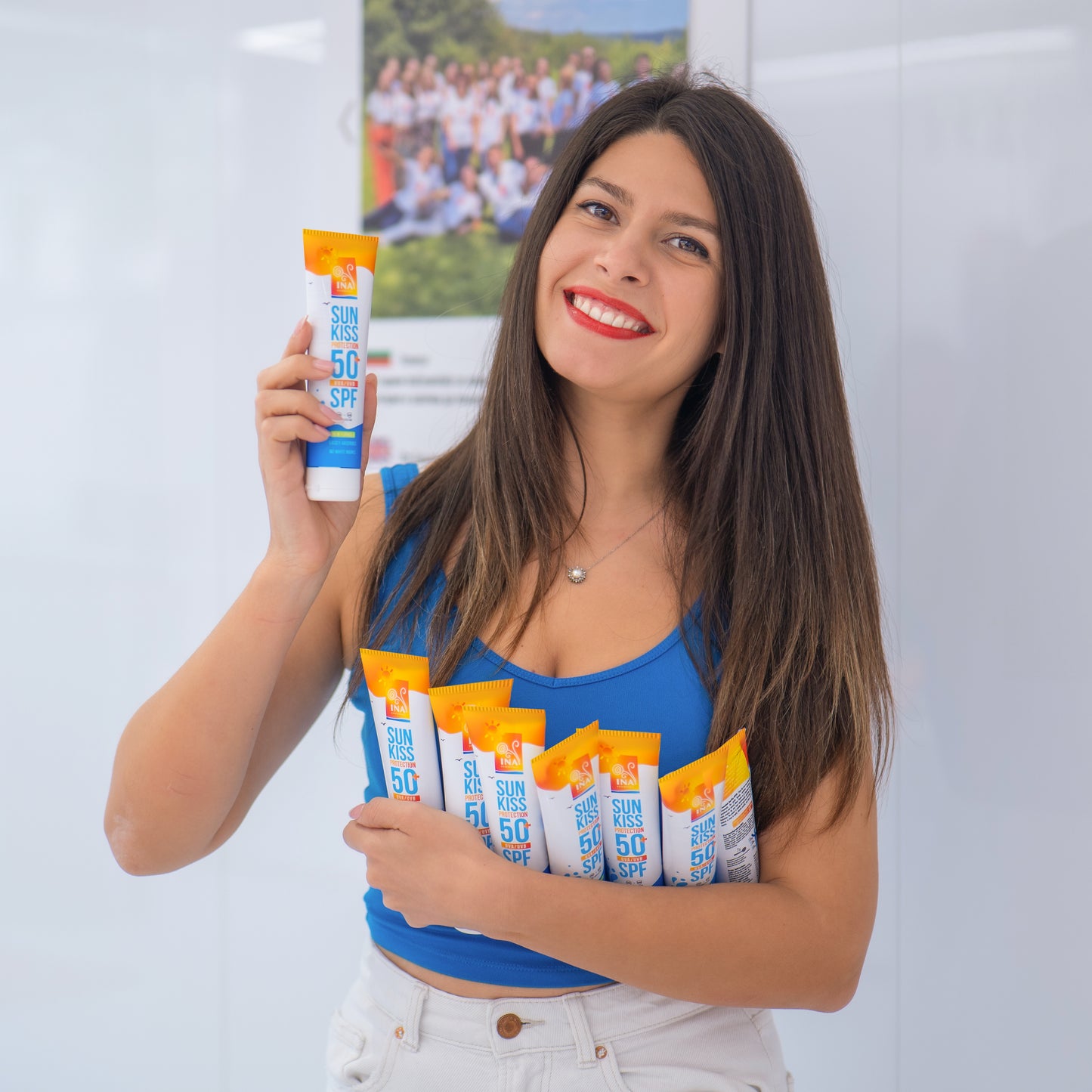 Přírodní Opalovací Krém na Obličej a Tělo SPF 50+ s Organickou Jedlí Bělokorou