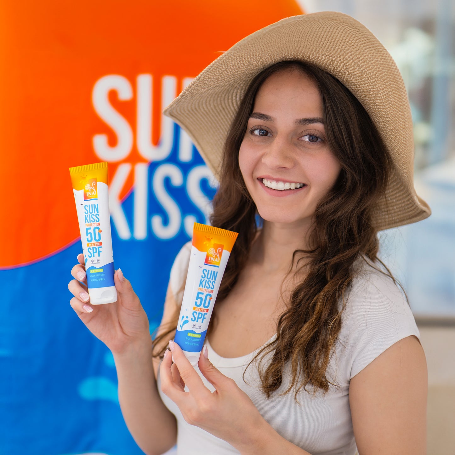 Přírodní Opalovací Krém na Obličej a Tělo SPF 50+ s Organickou Jedlí Bělokorou