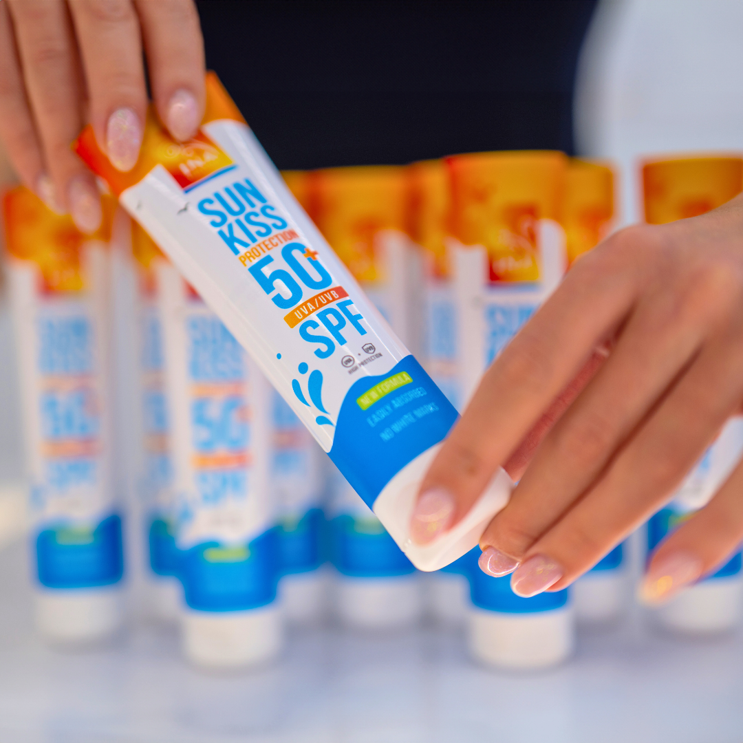 Přírodní Opalovací Krém na Obličej a Tělo SPF 50+ s Organickou Jedlí Bělokorou