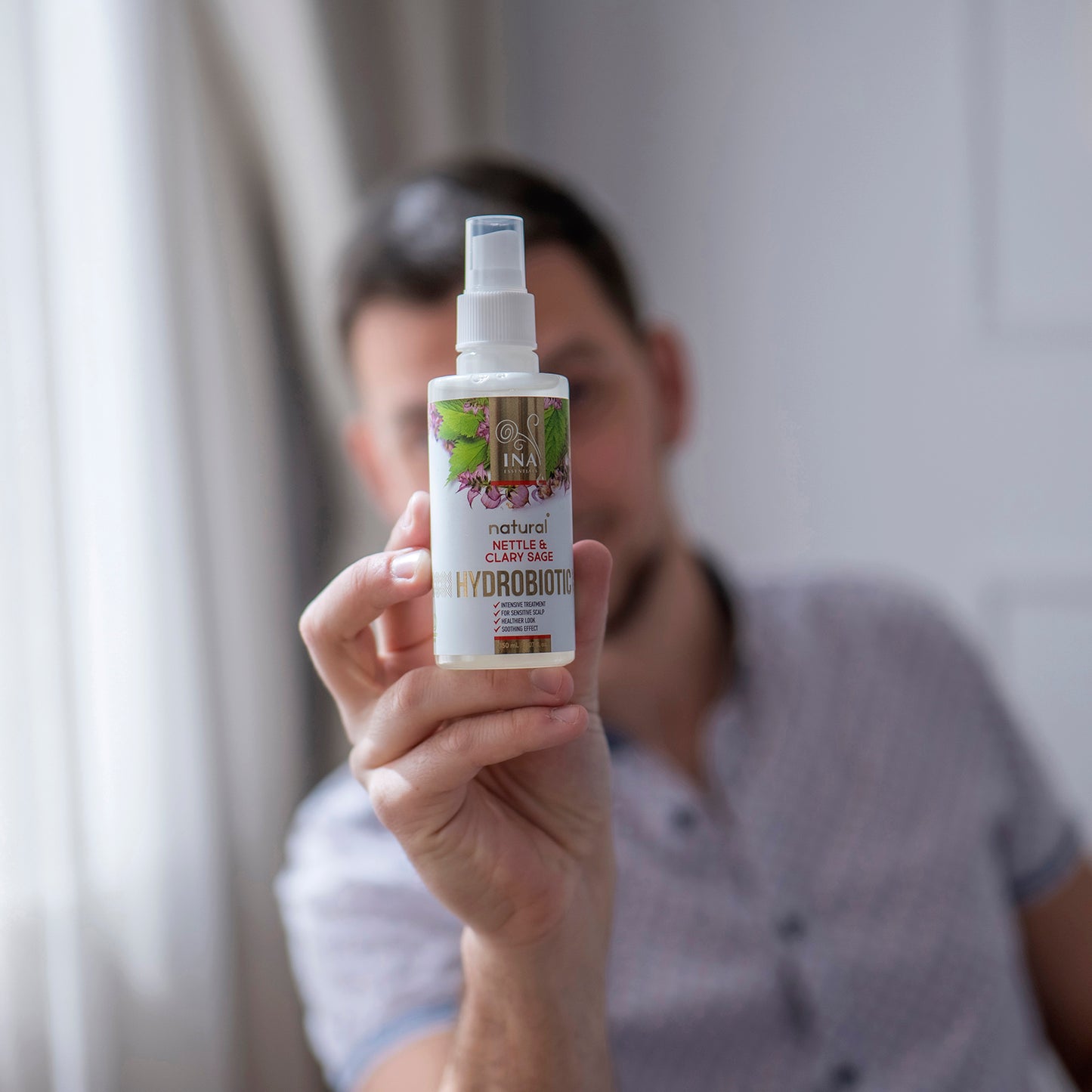 Hydrobiotic - Kopřiva & Šalvěj - intenzivní péče na Vypadávání vlasů, Lupy a Citlivou pokožku hlavy