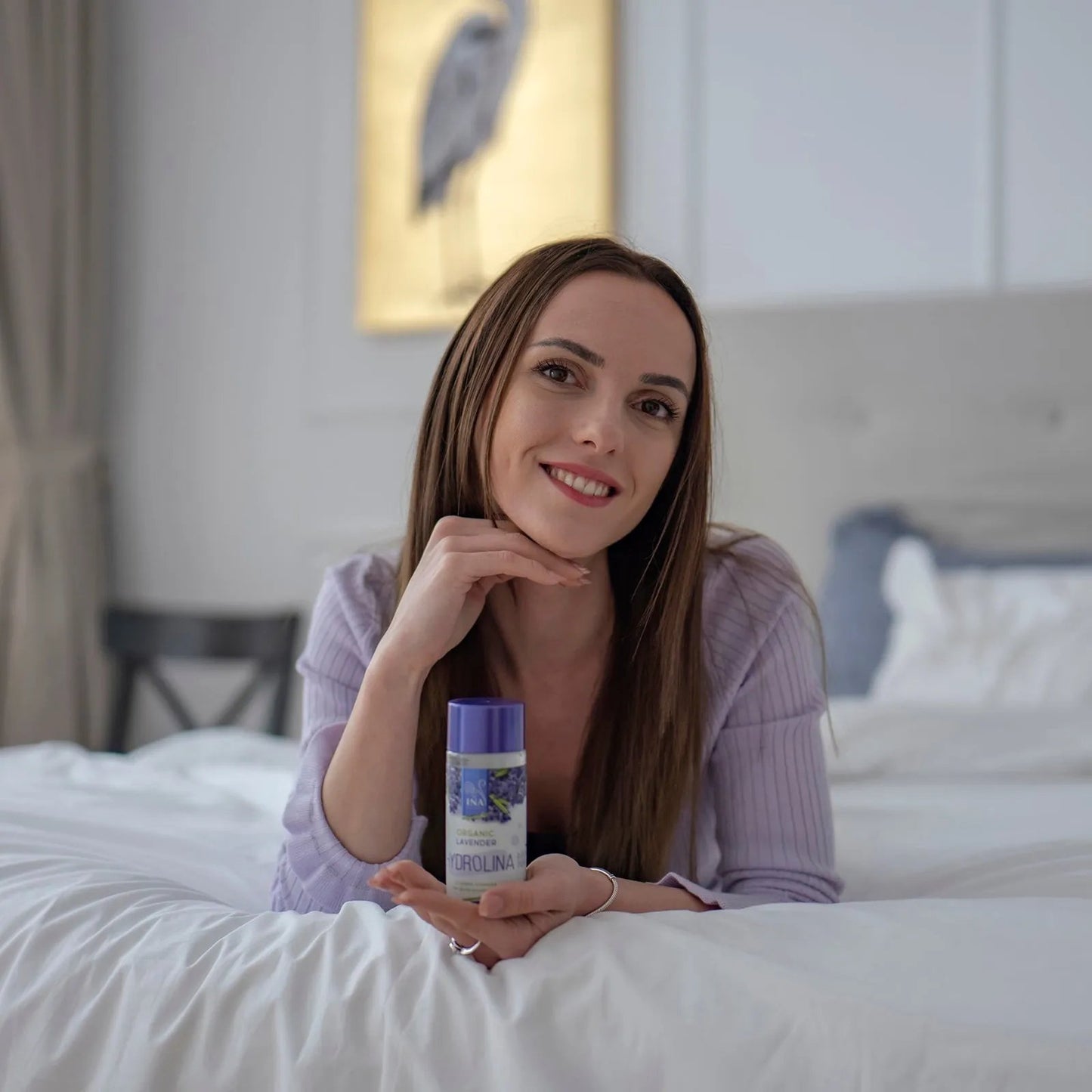 Organická Levandulová voda - Hydrolina pro Akné