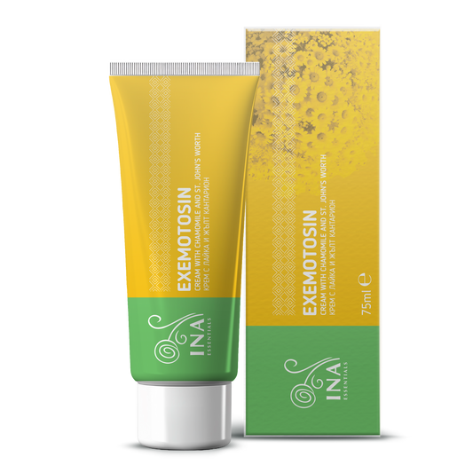 Krém na Lupénku, ekzém a podrážděnou pokožku – s Třezalkou, Heřmánkem a Propolisem