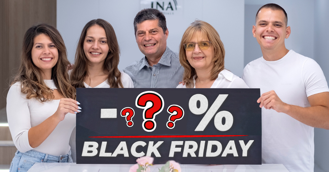 Black Friday 2025: Jaké budou slevy u InaEssentials?