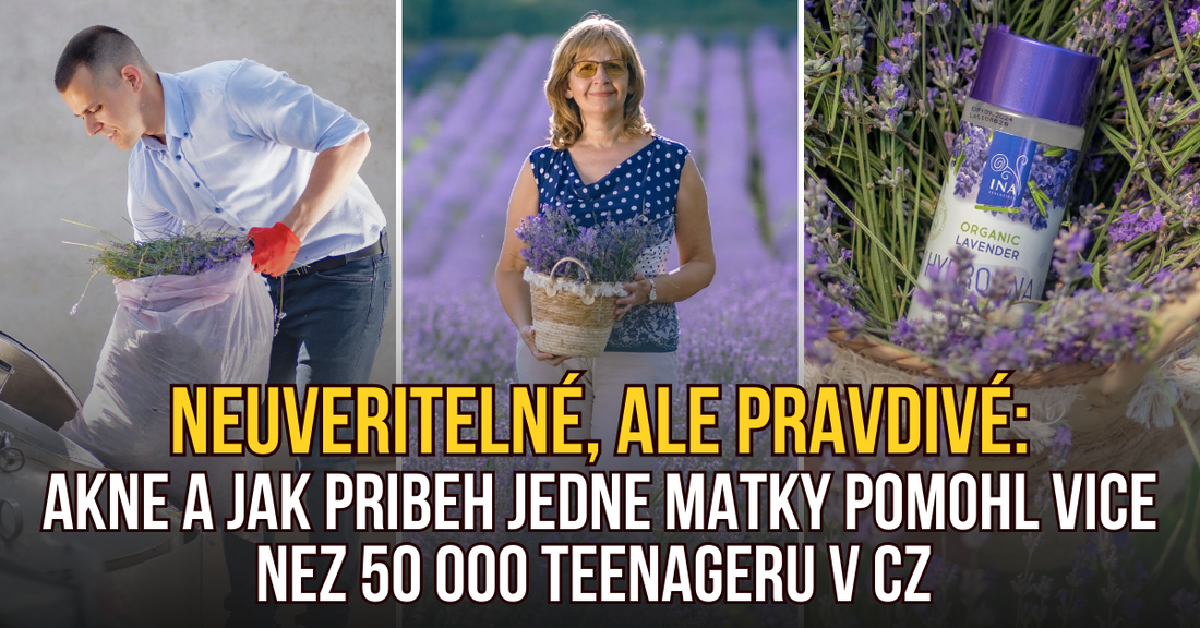 Akne a jak pribeh jedne matky pomohl vice nez 50 000 teenageru v CZ
