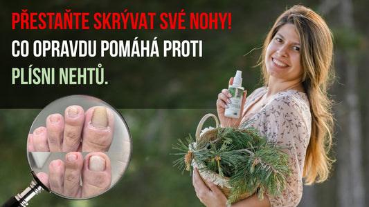 Bílá borovice - O řešení plísně nehtů nikdo nemluví