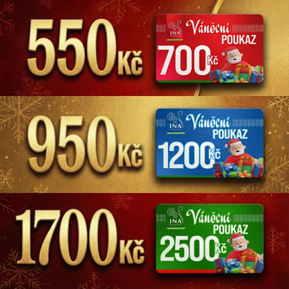 Kupte vánoční poukaz v hodnotě 1200Kč, zaplaťte 950Kč - Digitální Poukaz