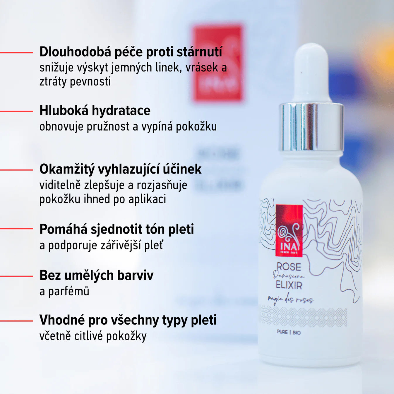 Kupte 1 Sérum Rose Elixir a Získejte 2 Produkty Zdarma