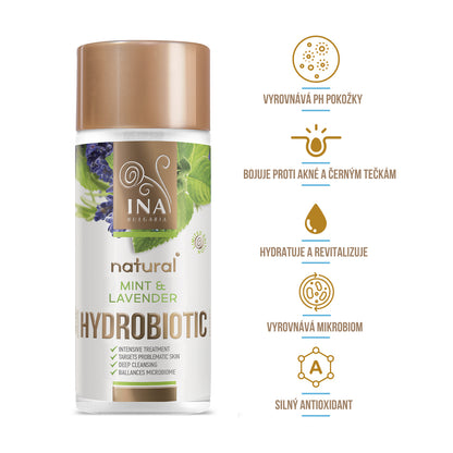 Hydrobiotic - Levandule & Máta - intenzivní péče o pleť s Akné
