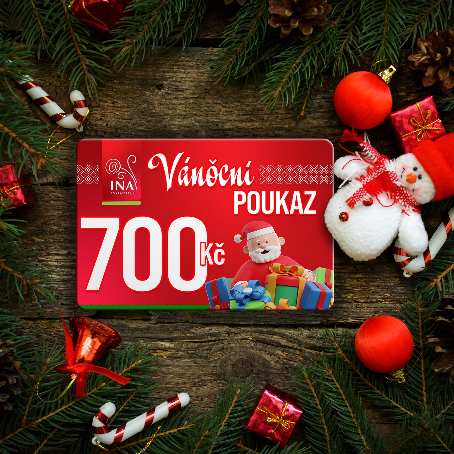 Kupte Vánoční poukaz v hodnotě 700Kč, zaplaťte 550Kč - Digitální Poukaz