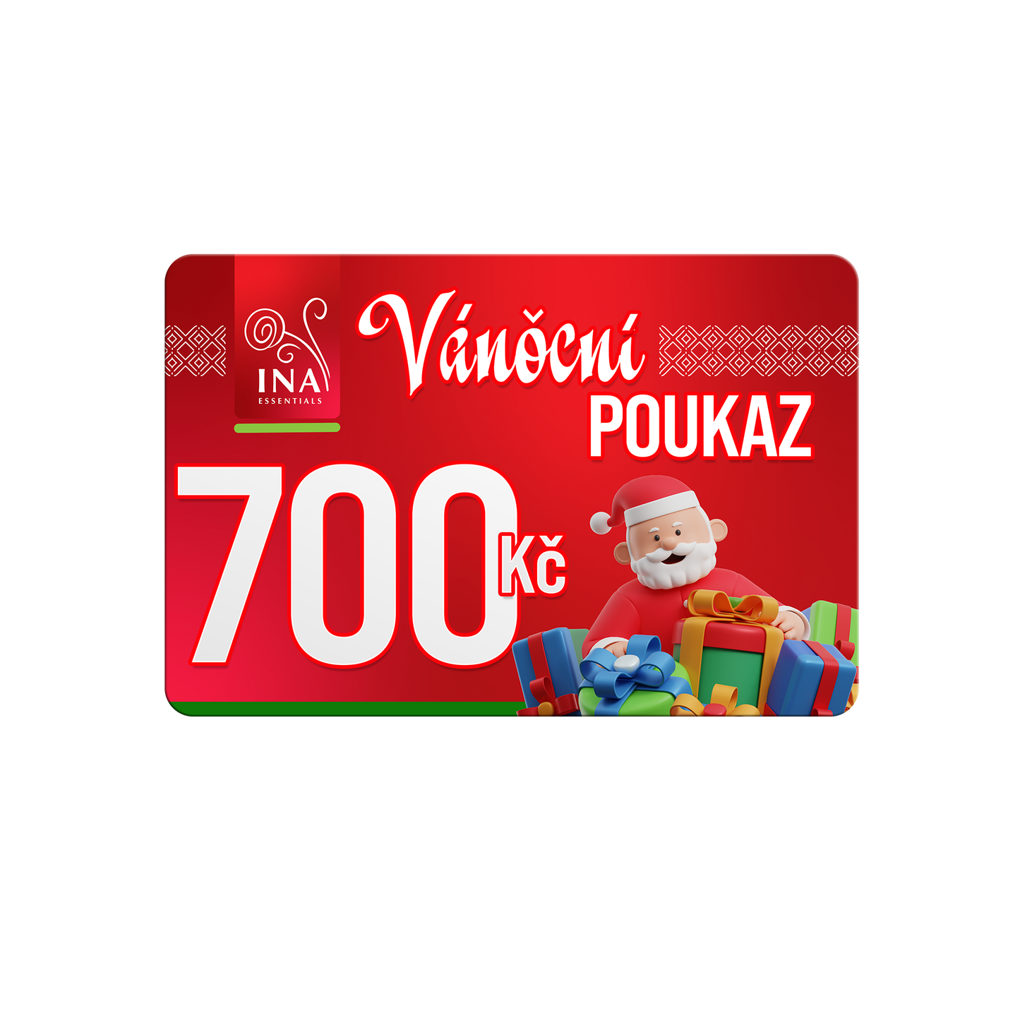 Kupte Vánoční poukaz v hodnotě 700Kč, zaplaťte 550Kč - Digitální Poukaz