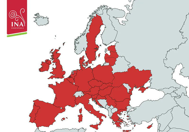 Europe 28 markets map