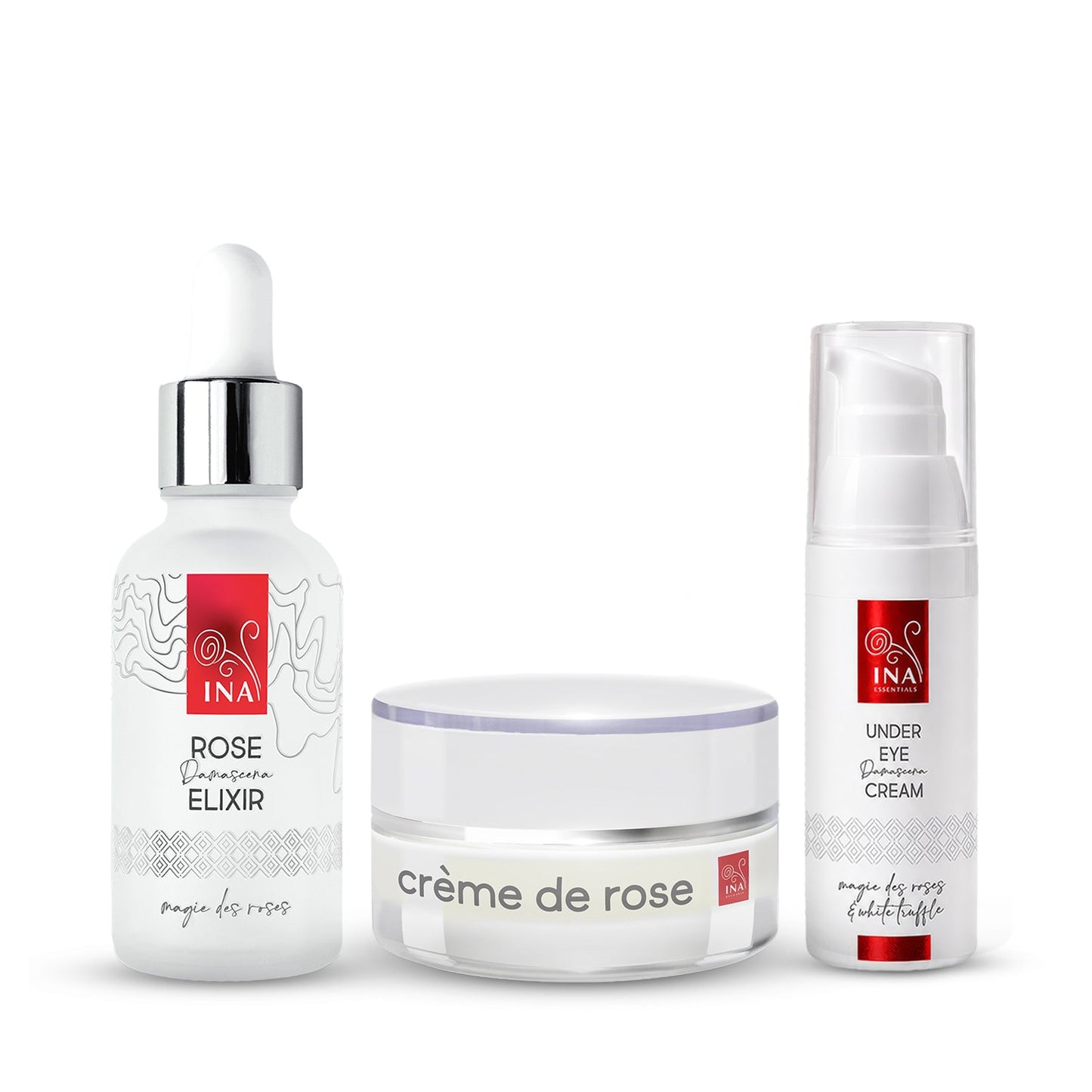 Kupte 1 Hydratační denní krém na obličej a 1 Anti-Age Sérum, Získejte 1 Oční krém Zdarma
