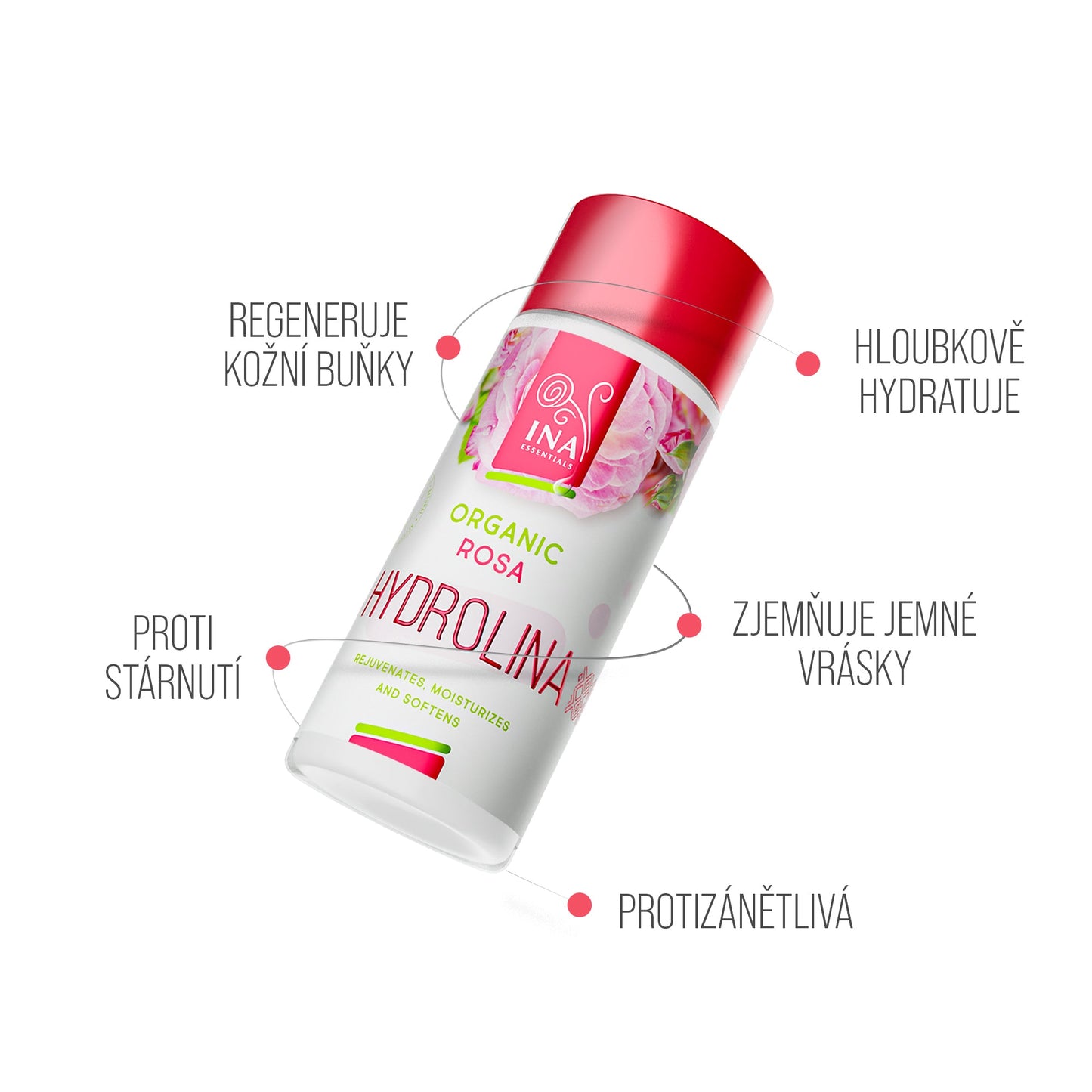 Kupte 1  Crème de Rose a Získejte 3 Produkty Zdarma