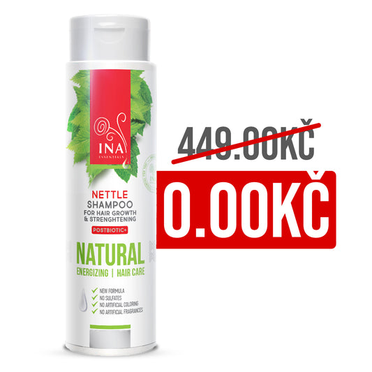 + Dárek Přírodní Kopřivový Šampon na Vypadávání vlasů