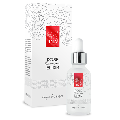 Intenzivní Omlazující Sérum na Obličej s Organickým Růžovým Olejem – Rose Elixir