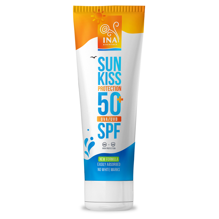 Přírodní Opalovací Krém na Obličej a Tělo SPF 50+ s Organickou Jedlí Bělokorou