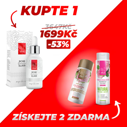 Kupte 1 Sérum Rose Elixir a Získejte 2 Produkty Zdarma