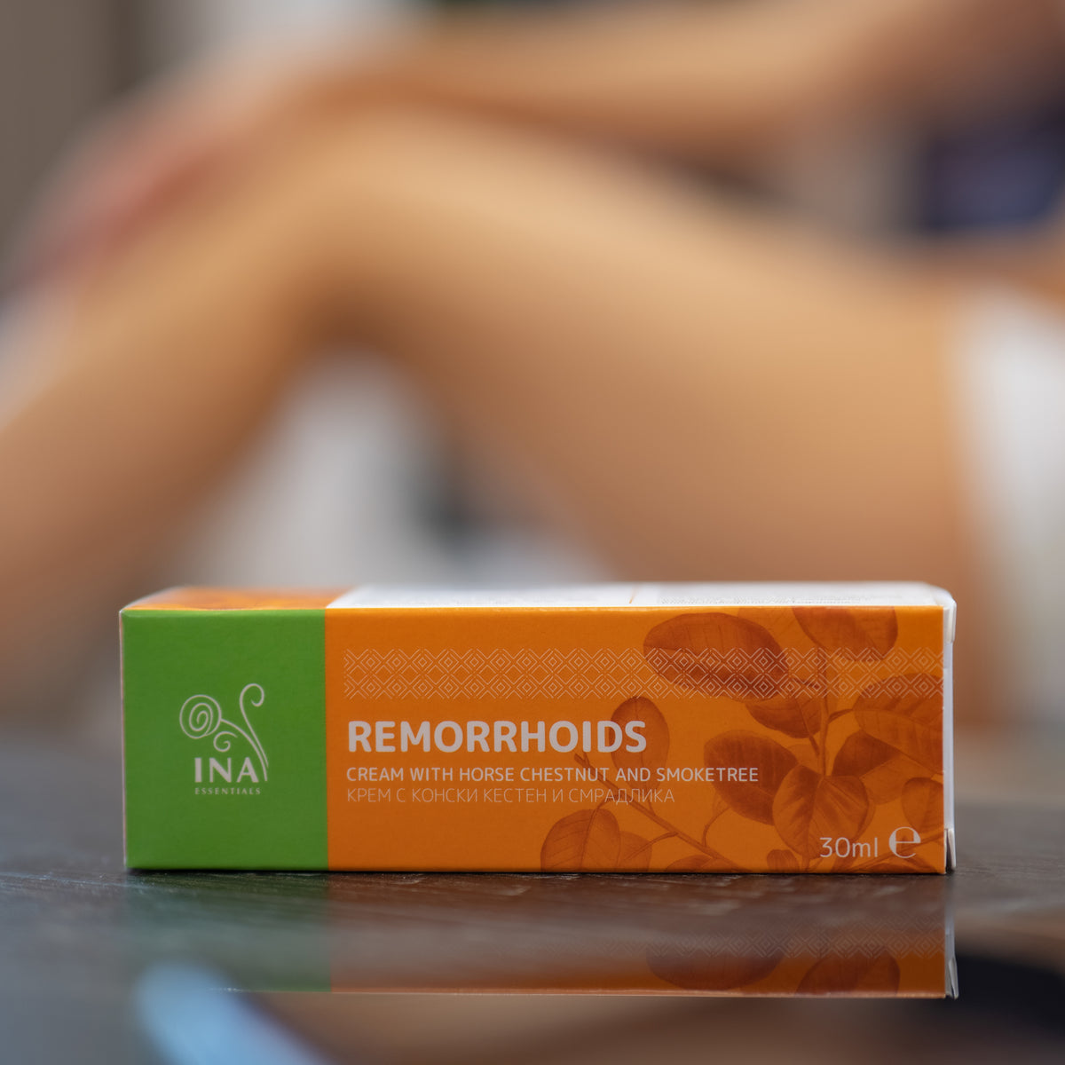 Remoroid - krém s jírovcem a rují vlasatou na KŘEČOVÉ ŽÍLY a HЕМOROIDY (30ml)
