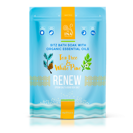 Renew - Koupelová sůl s Čajovníkem a Borovicí na Unavené nohy a Plísně nehtů